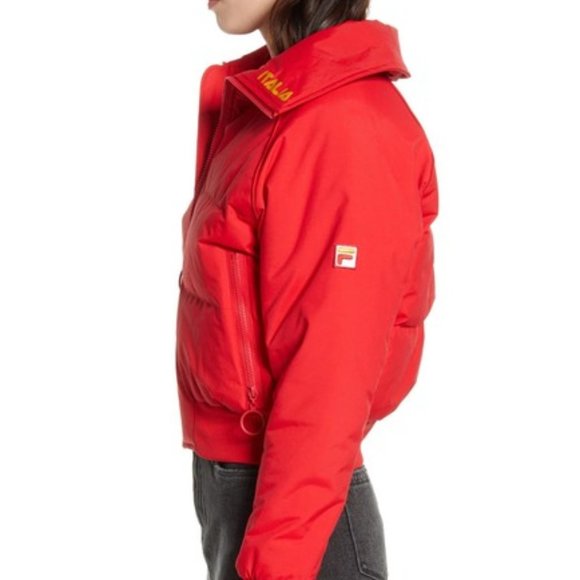FILA USA Maiko Puffer Jacket Woman’s M - Picture 3 of 6